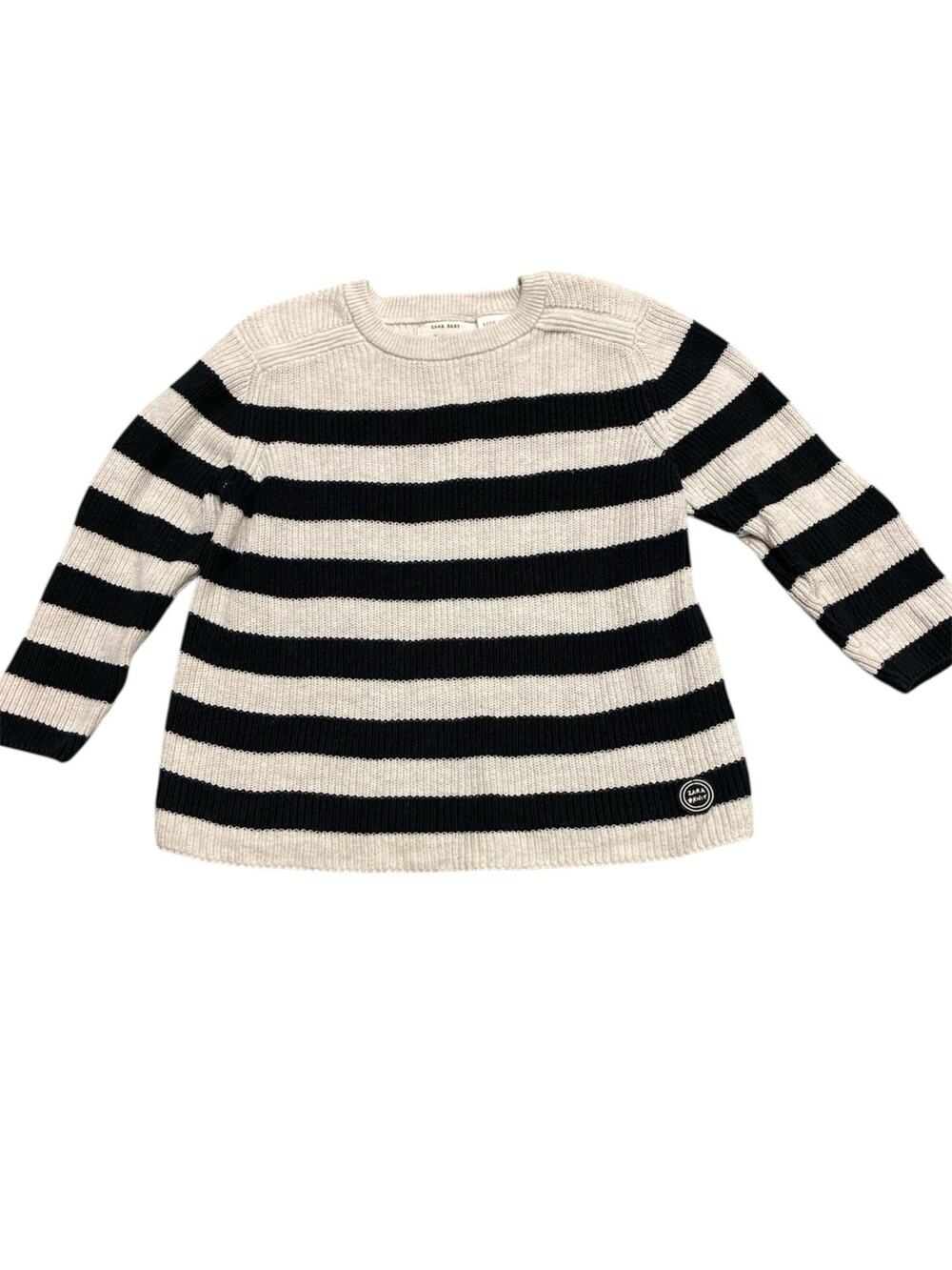 Zara Baby Knit Striped Toddler Sweater